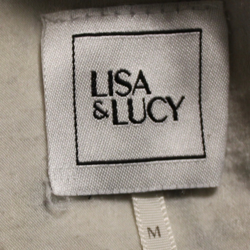 Lisa & Lucy Floral Bird Print Ruffle V-Neck Camisole Tank Top Cream Size M - Picture 3 of 11